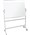 Whiteboard MW159 Mobile Pivoting 1500mm x 900mm